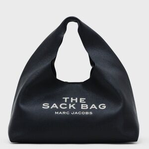 Marc Jacobs XL Sack Bag Black Leather